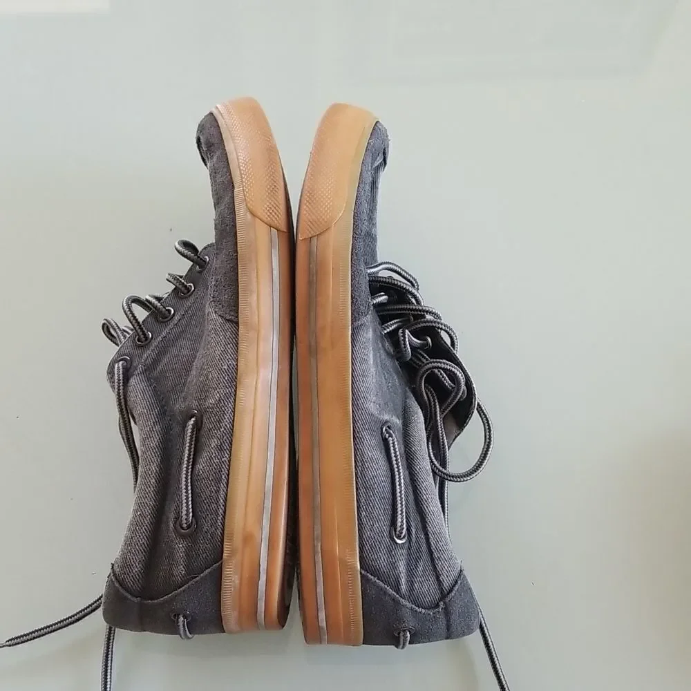 POLO Ralph‎ Lauren Distressed Denim Deck Shoes